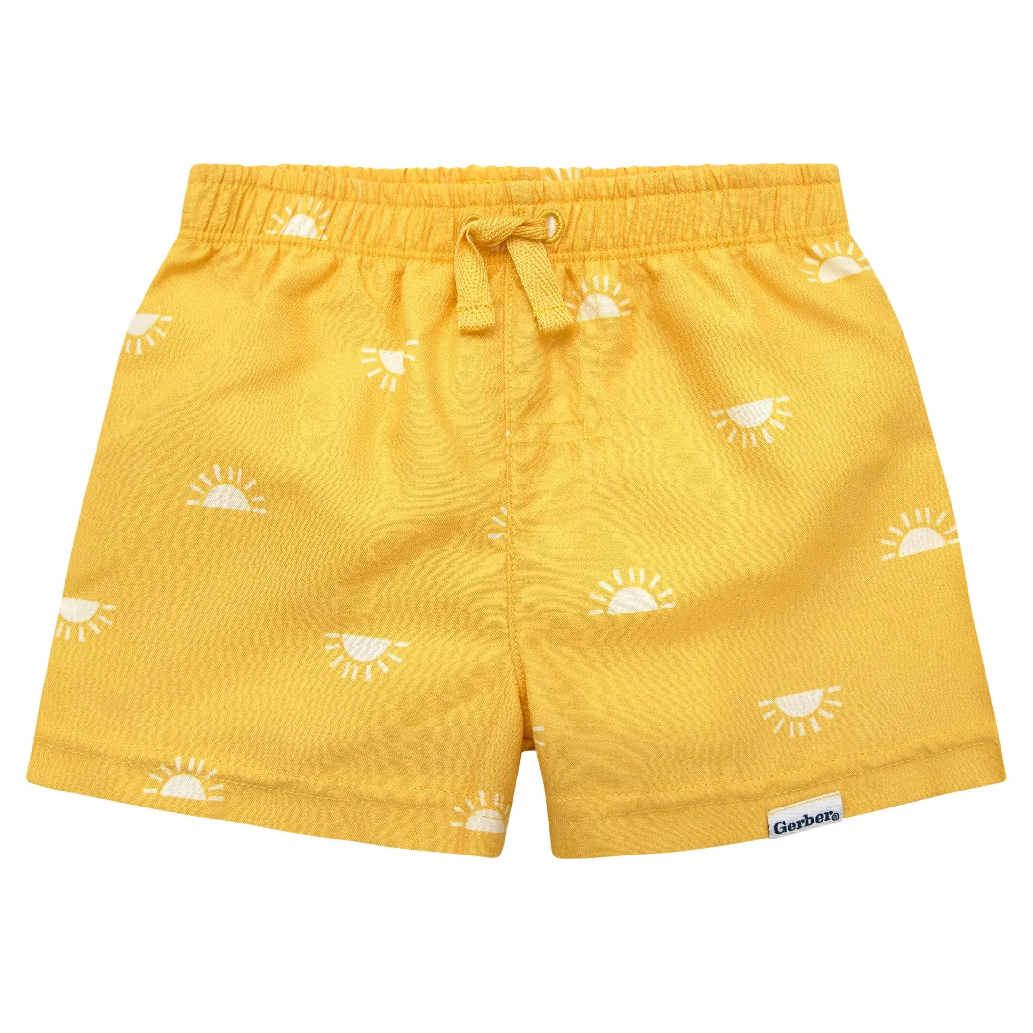 2-Pack Baby & Toddler Boys UPF 50  Turtles & Suns Swim Trunks