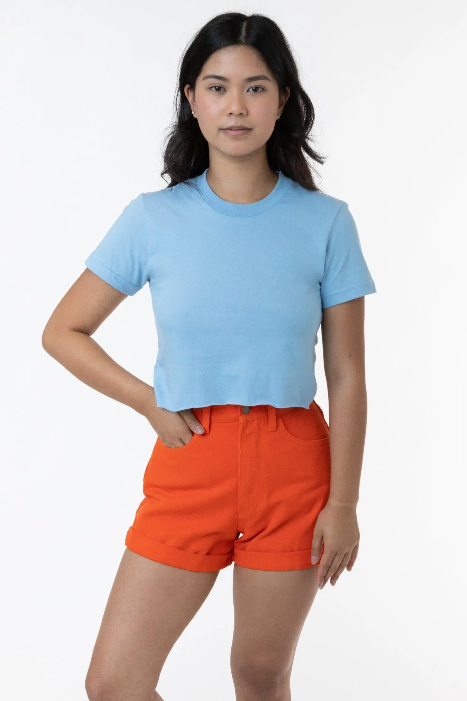 23302 - Fine Jersey Crop Top