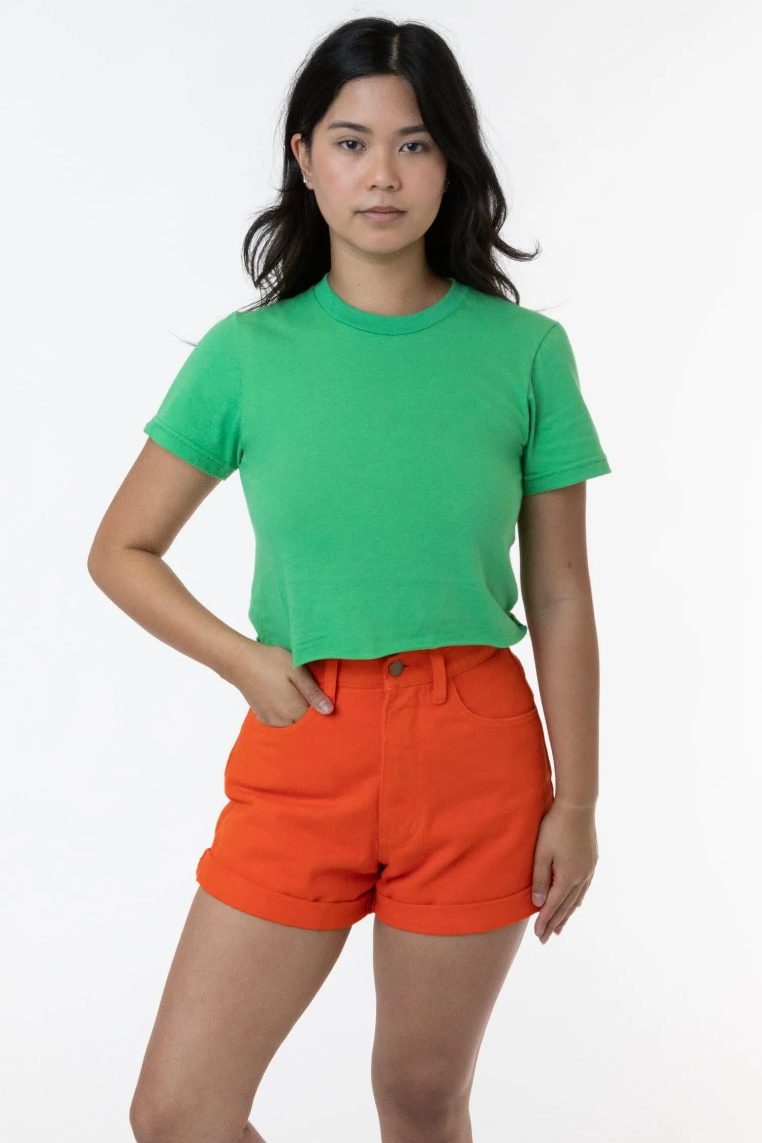 23302 - Fine Jersey Crop Top