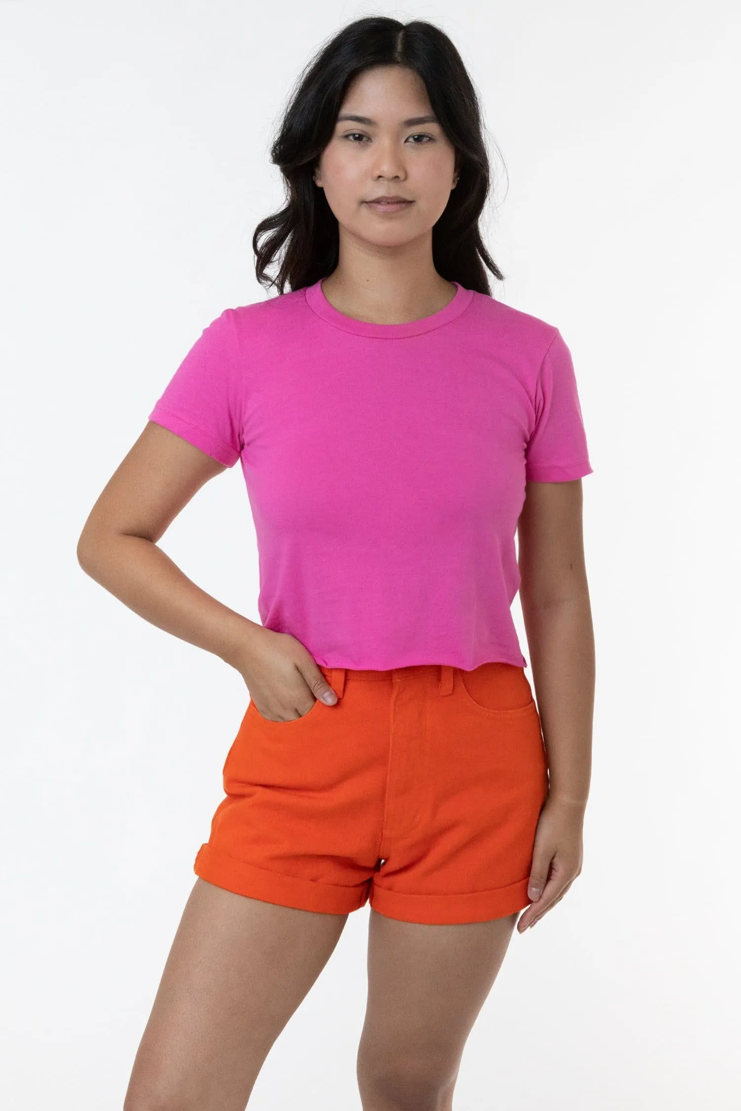 23302 - Fine Jersey Crop Top