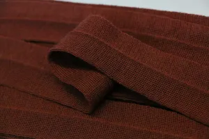 30mm Wool Binding - Rust