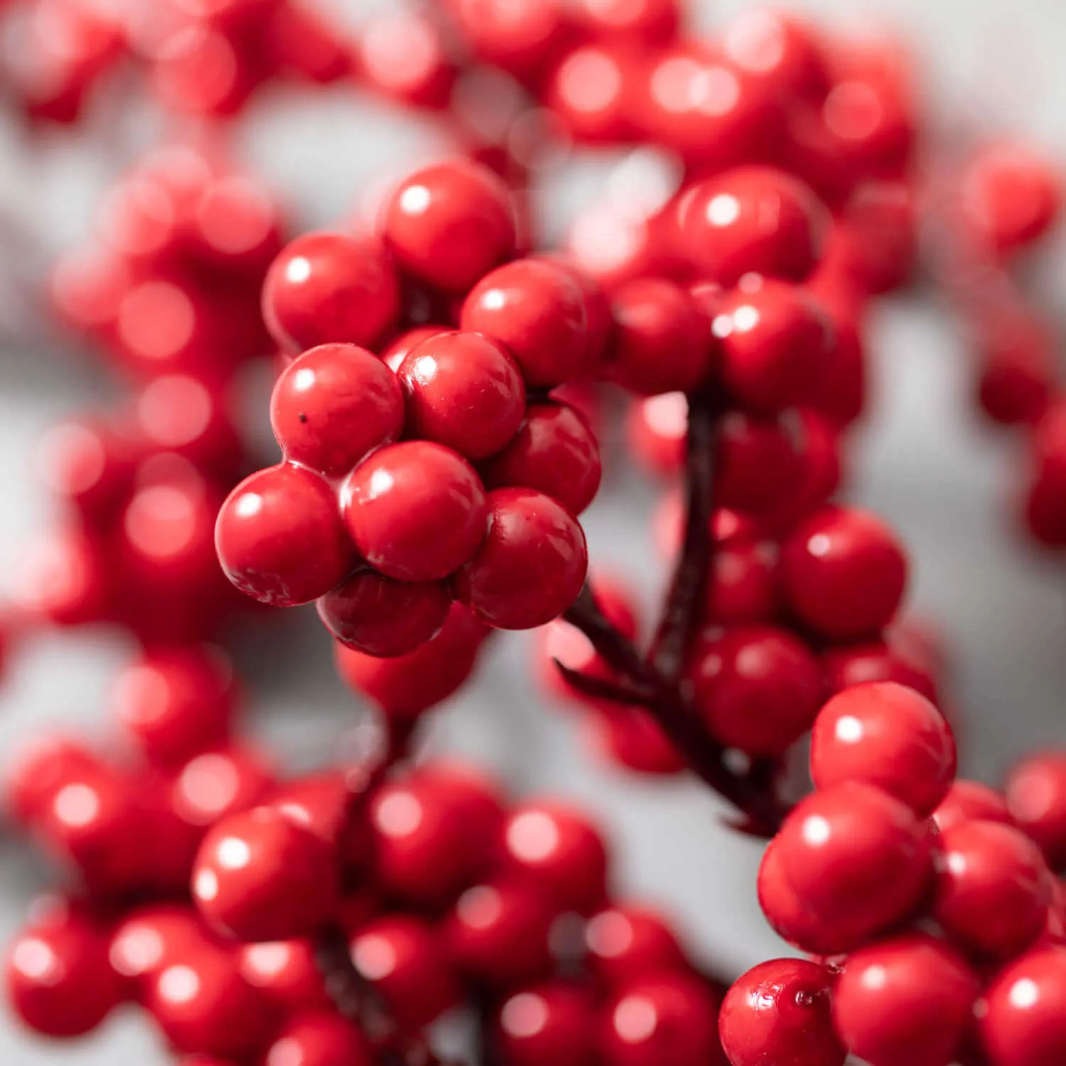 4.5" Red Berry Ring