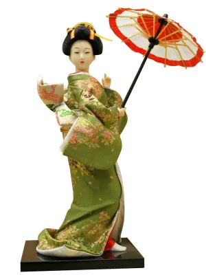 9" Geisha Doll: 5