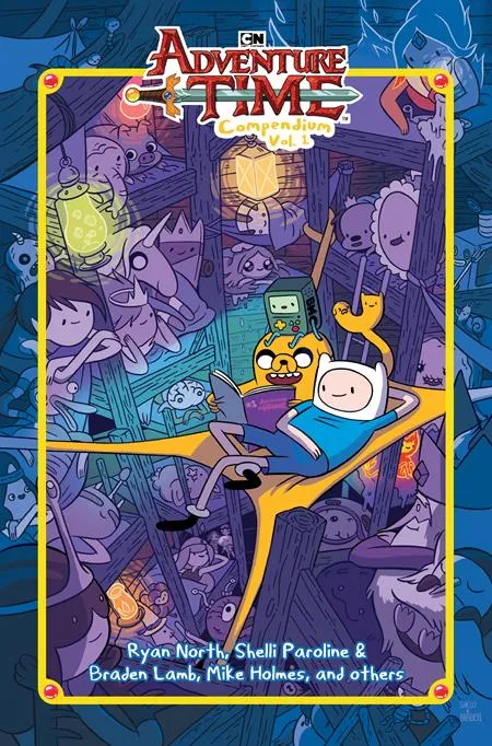 ADVENTURE TIME COMPENDIUM HC VOL 1 DIRECT MARKET EXCLUSIVE (10/16/2024) ONI PRESS