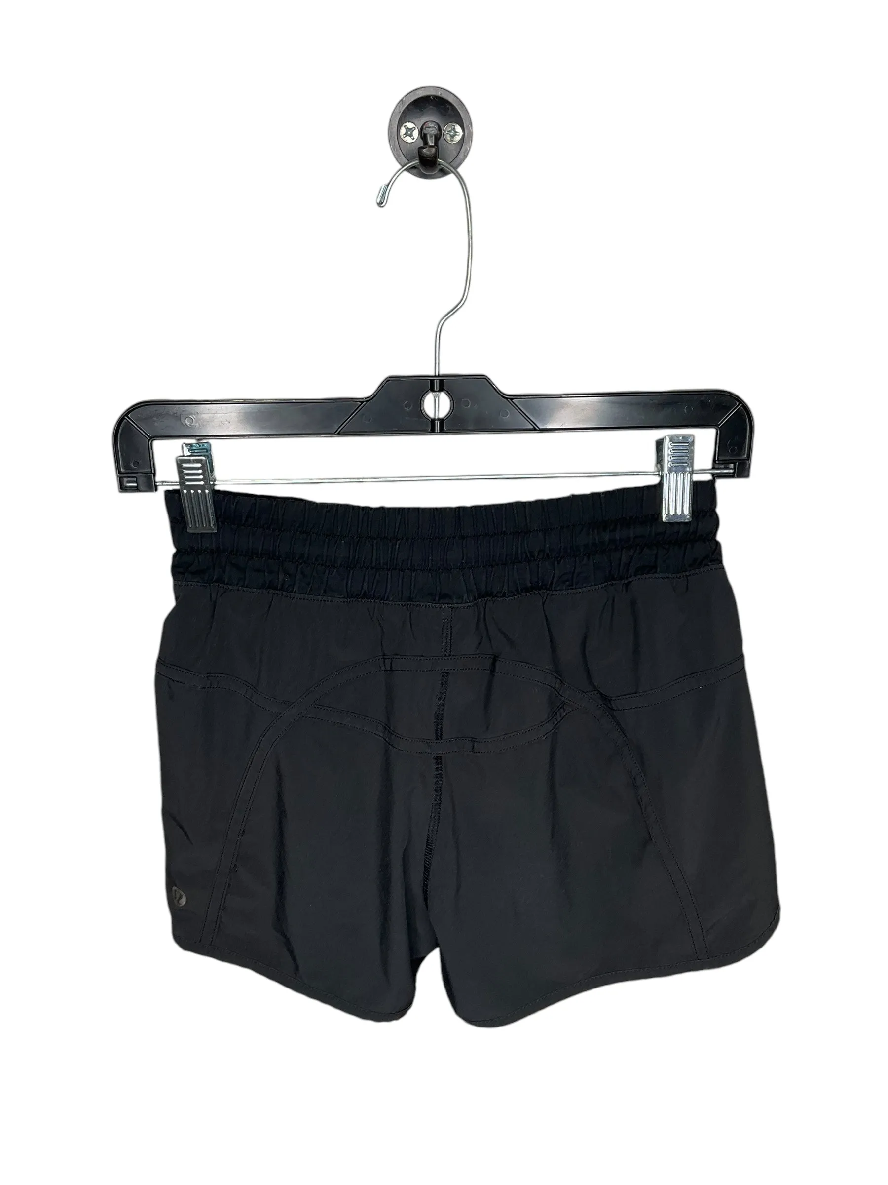 Athletic Shorts By Lululemon In Black, Size: 4