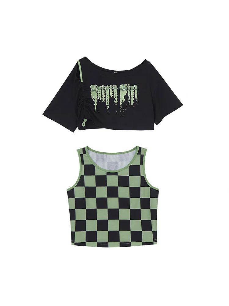 Aurora Girl Crop Tops & Pants