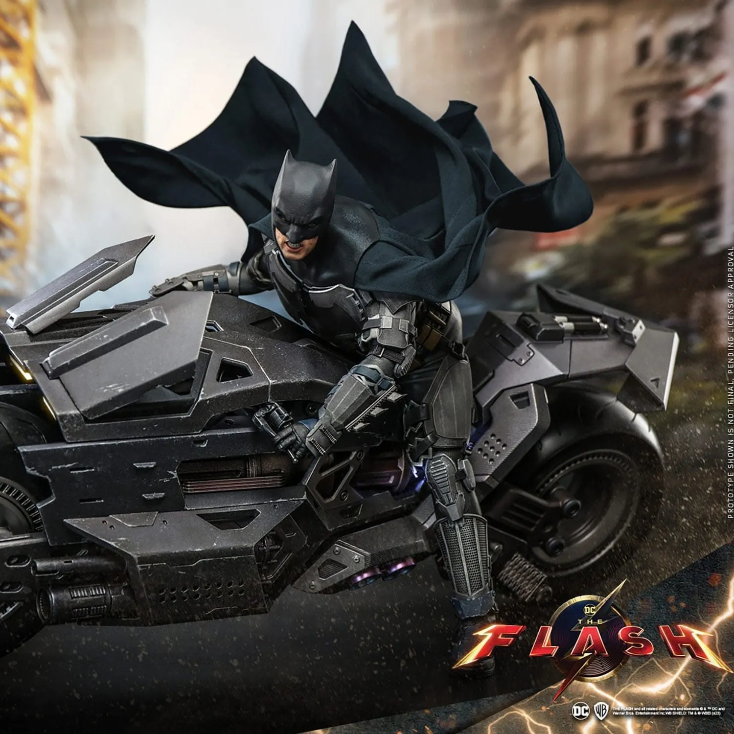 Batman & Batcycle: The Flash: Dc Comics