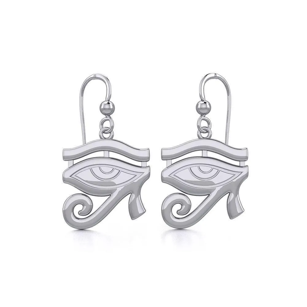 Beyond the symbolism of the Eye of Horus Silver Earrings TER1892