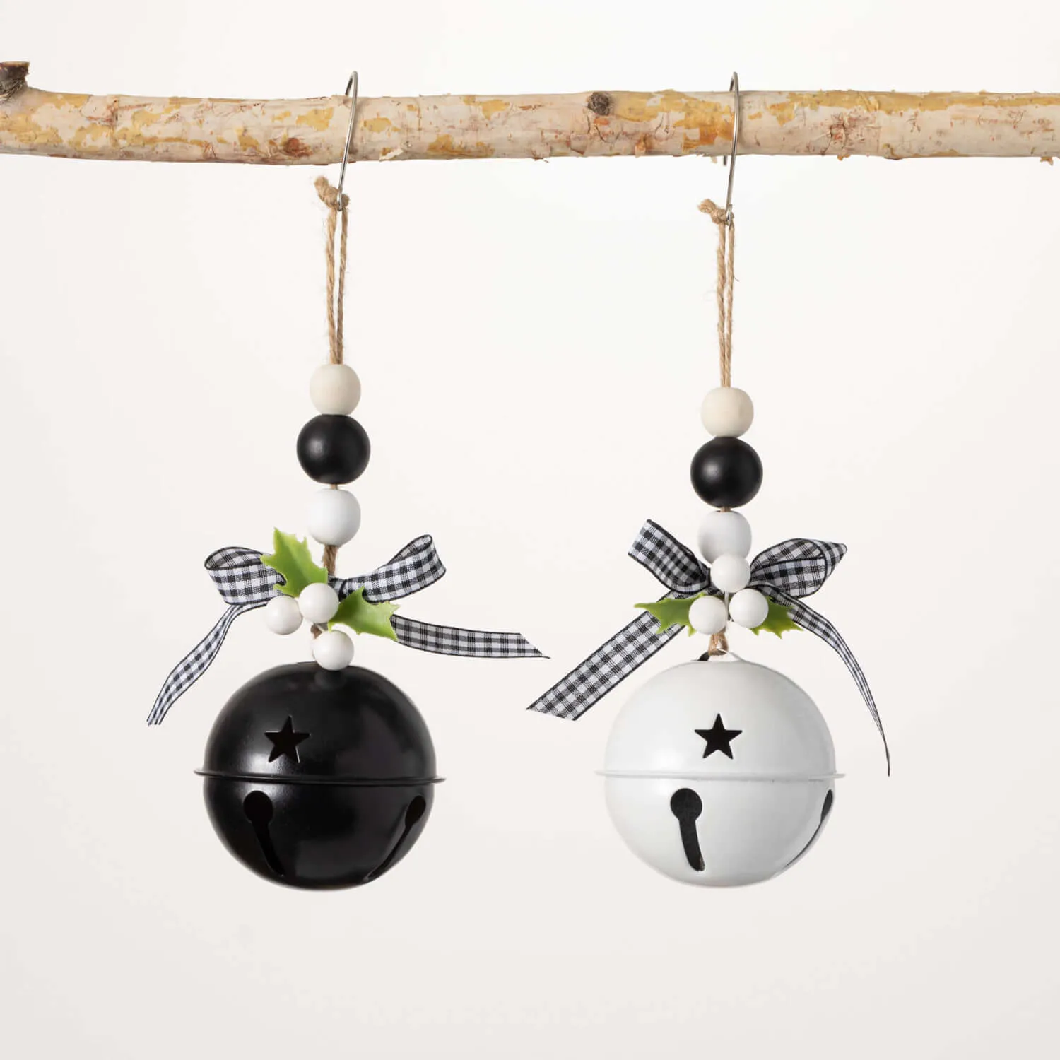 Black & White Jingle Bell Set