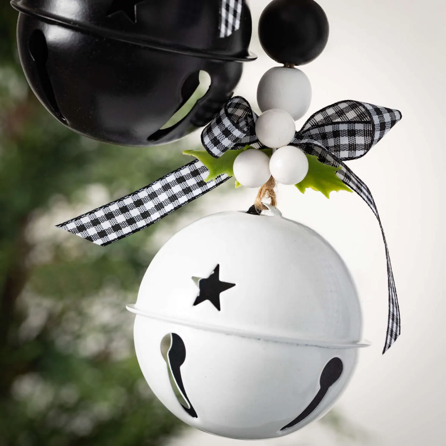 Black & White Jingle Bell Set