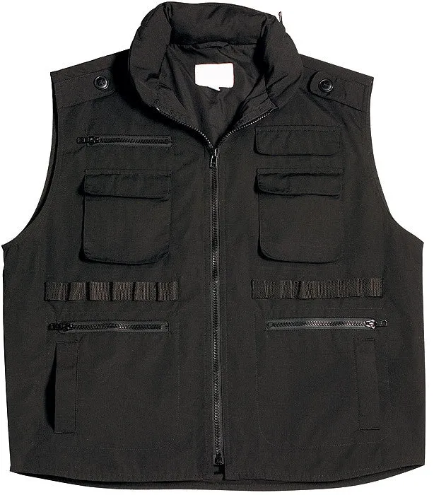 Black - Kids Outdoor Ranger Vest