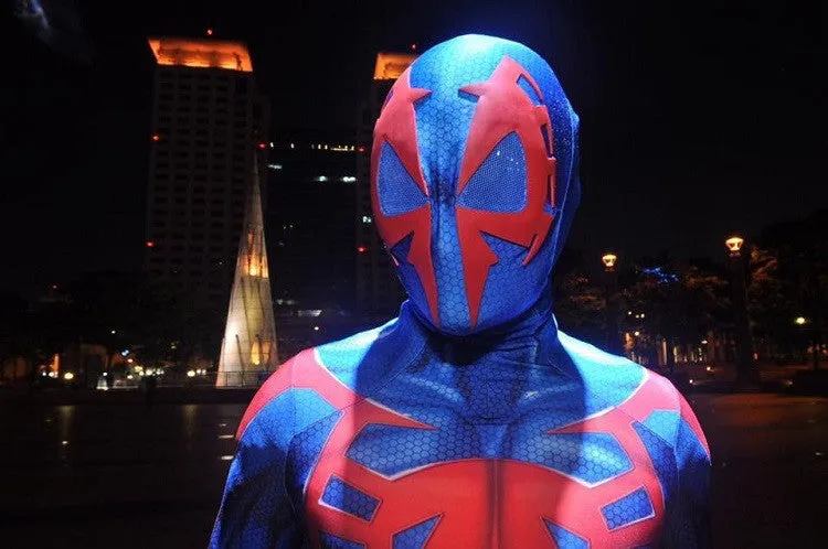 Blue SPIDERMAN 2099 Miguel O'Hara Costume