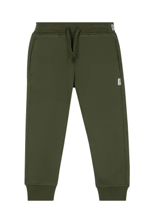 Bonds Kids Logo Fleece Trackie - Hiker Green