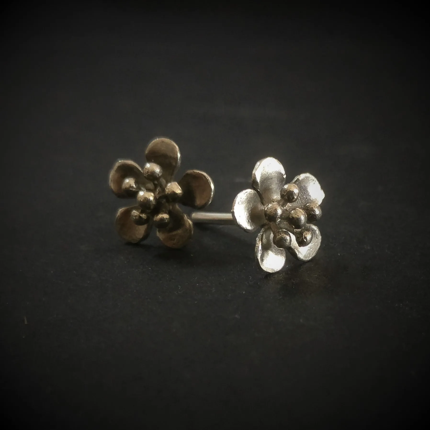 Buttercup Flower Studs