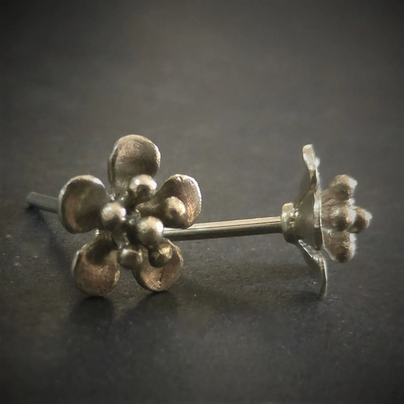 Buttercup Flower Studs