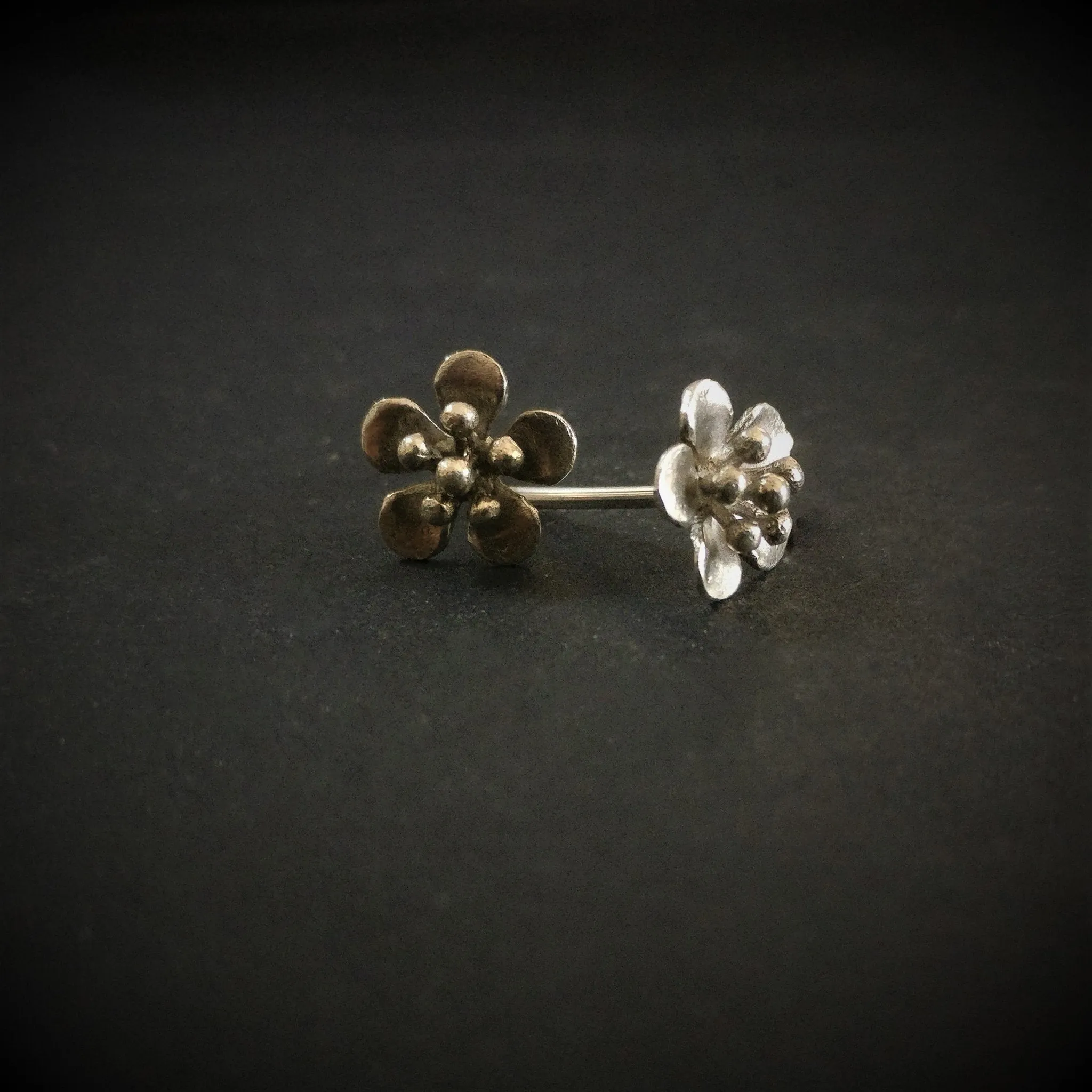 Buttercup Flower Studs