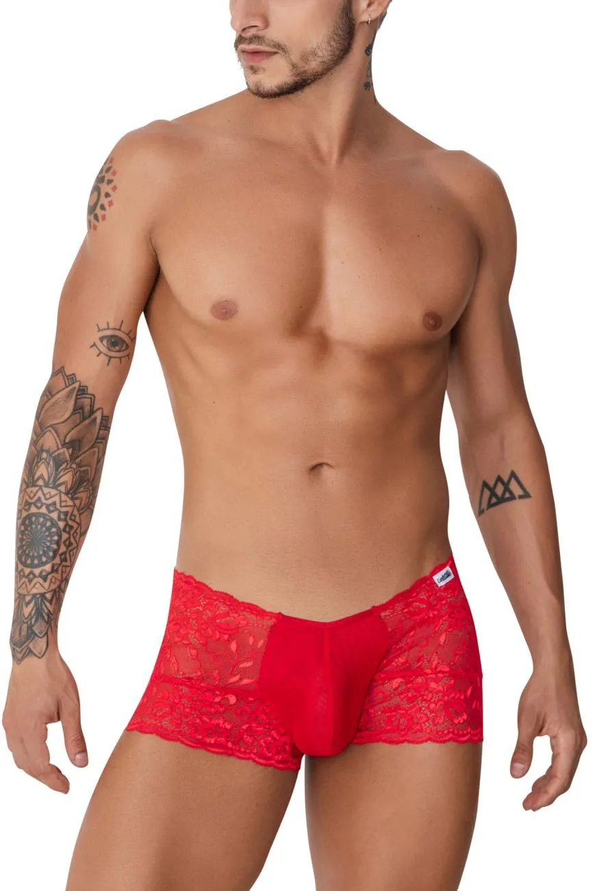 CandyMan 99745 Lace Trunks Color Red