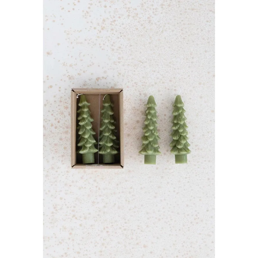 Cedar Green Candle Set