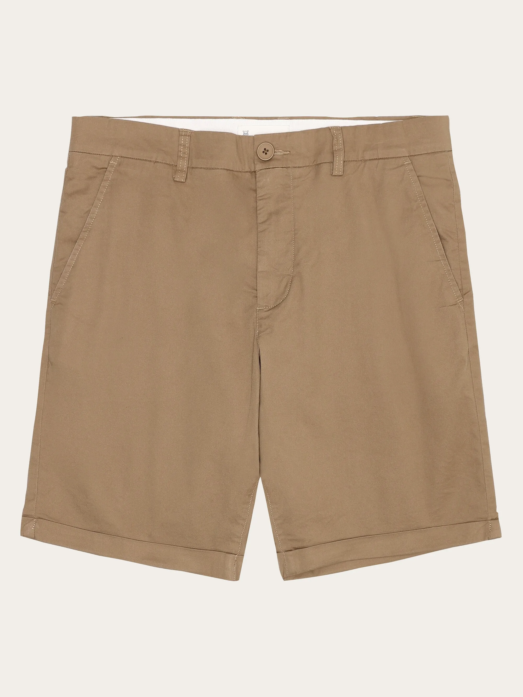 CHUCK regular chino poplin shorts - Tuffet