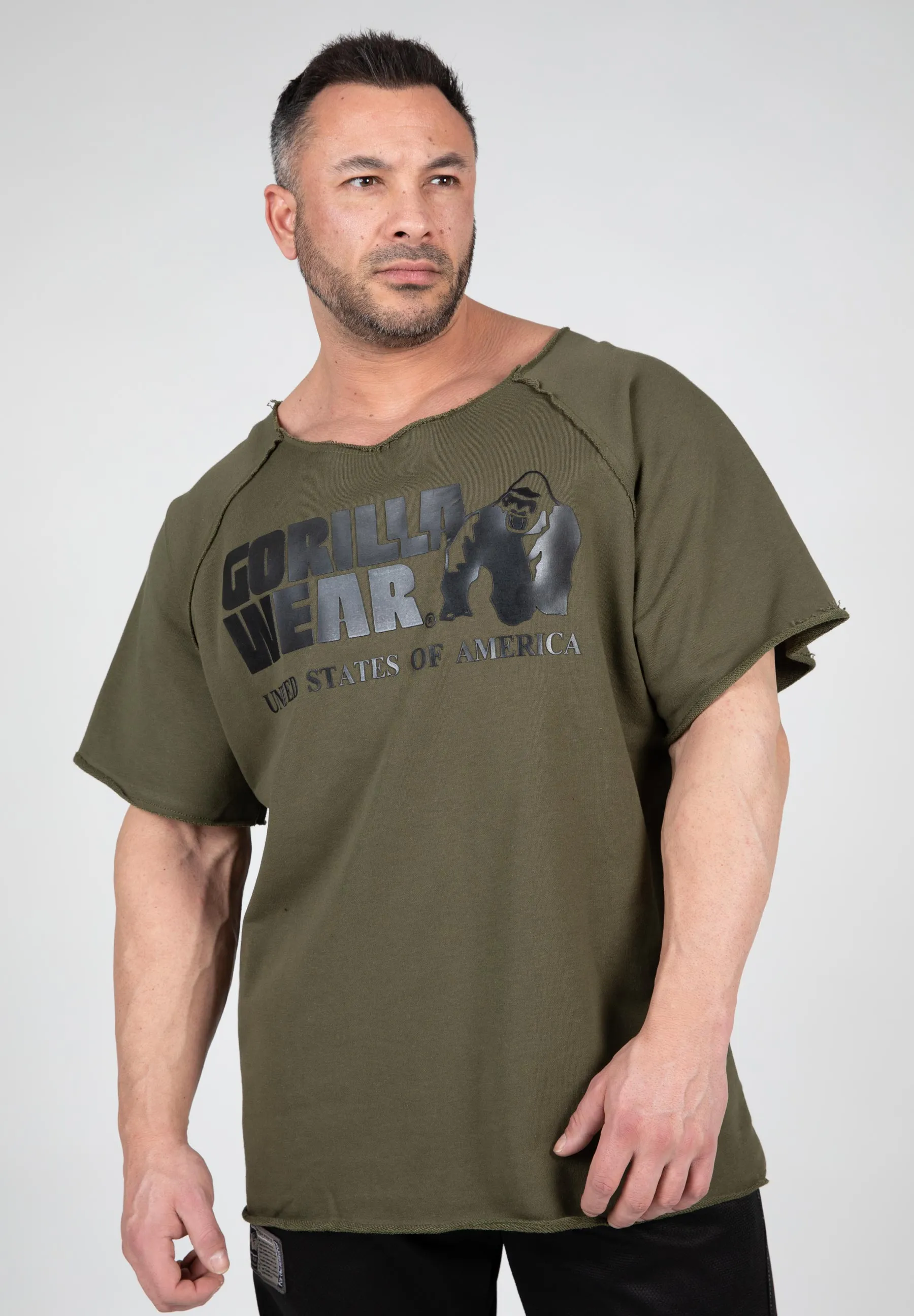 Classic Workout Top - Army Green