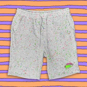 Clean Grey GITD (Glow In The Dark) SPLATTER Shorts