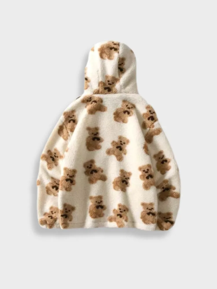 Comfi Bear Fleece Hooded Jacket