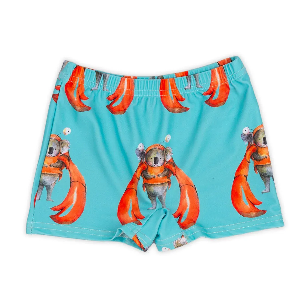 Crab Koala Swim Shorts