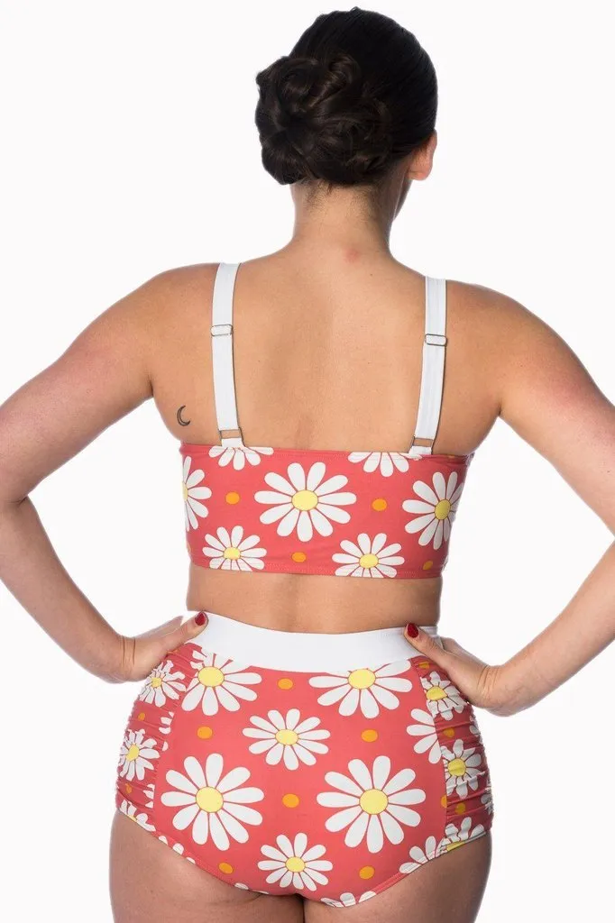 Crazy Daisy Plus Size Built Up Swimsuit Top