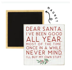 Dear Santa Magnet