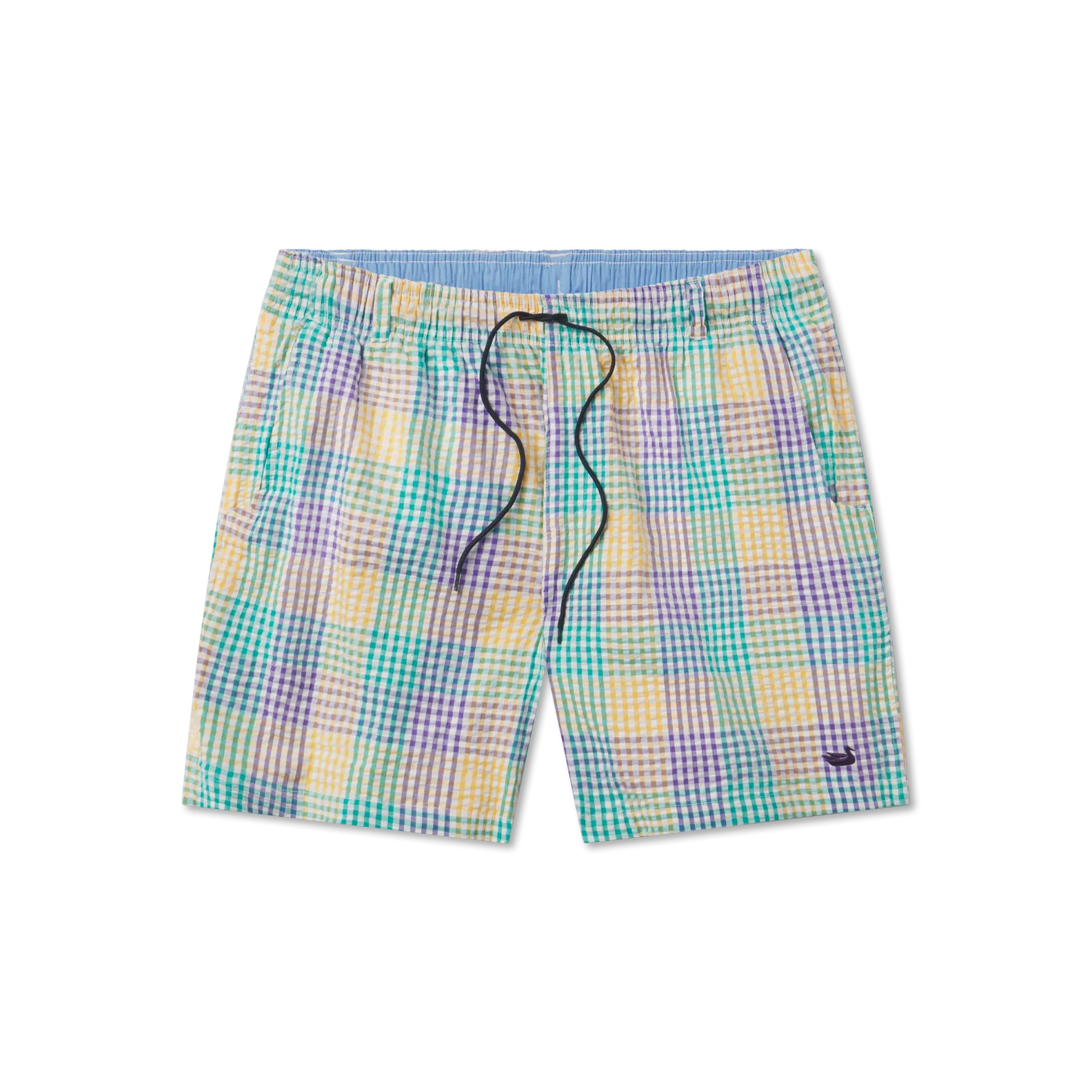 Dockside Swim Trunk - Seersucker Gingham