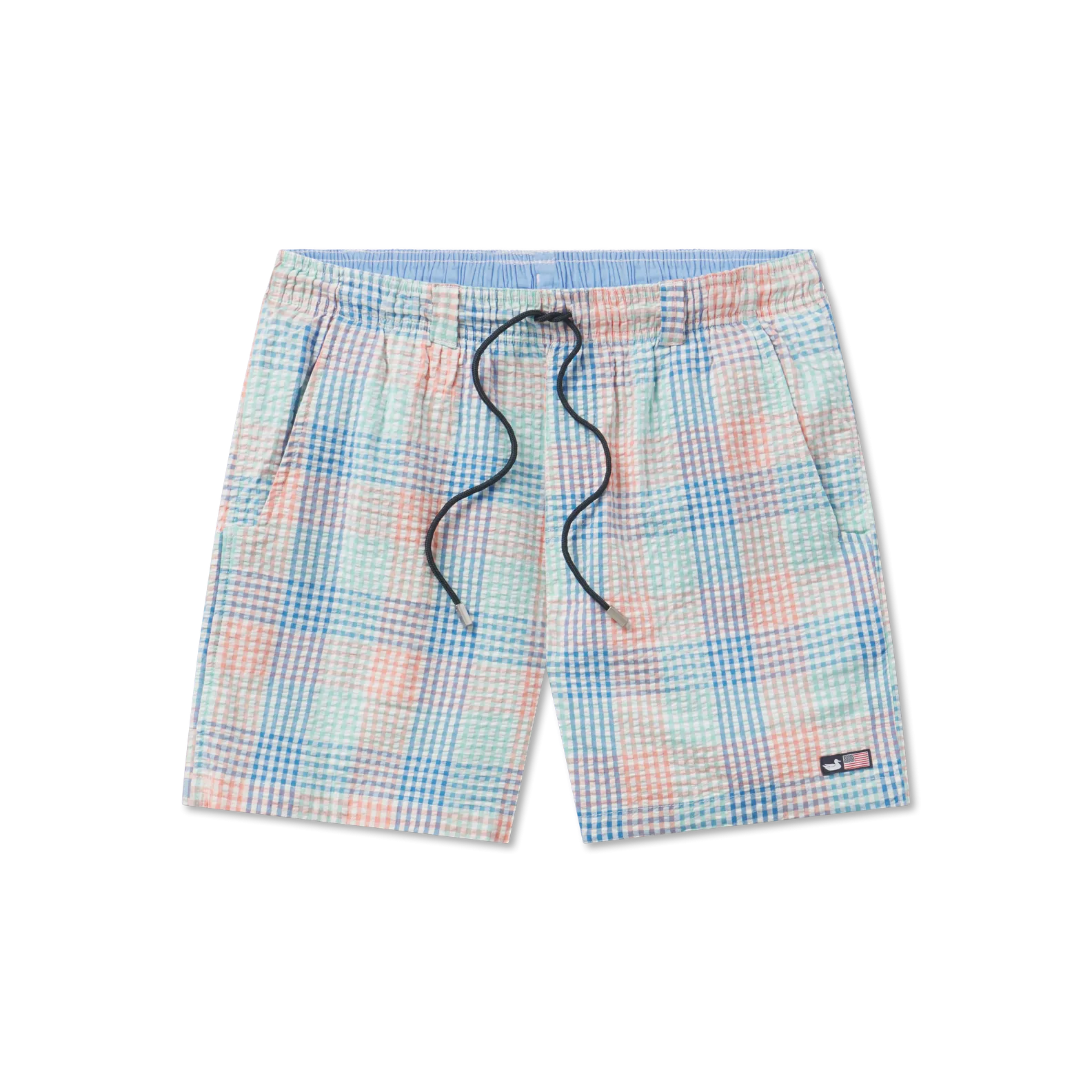 Dockside Swim Trunk - Seersucker Gingham