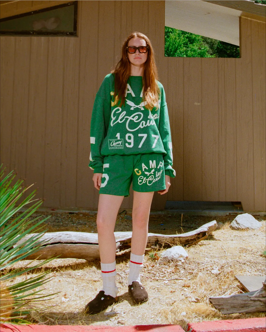 El Cam Sweatshorts (Kelly Green)