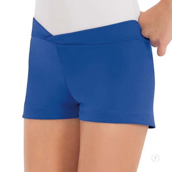 Eurotard Girls Microfiber V-Front Booty Shorts