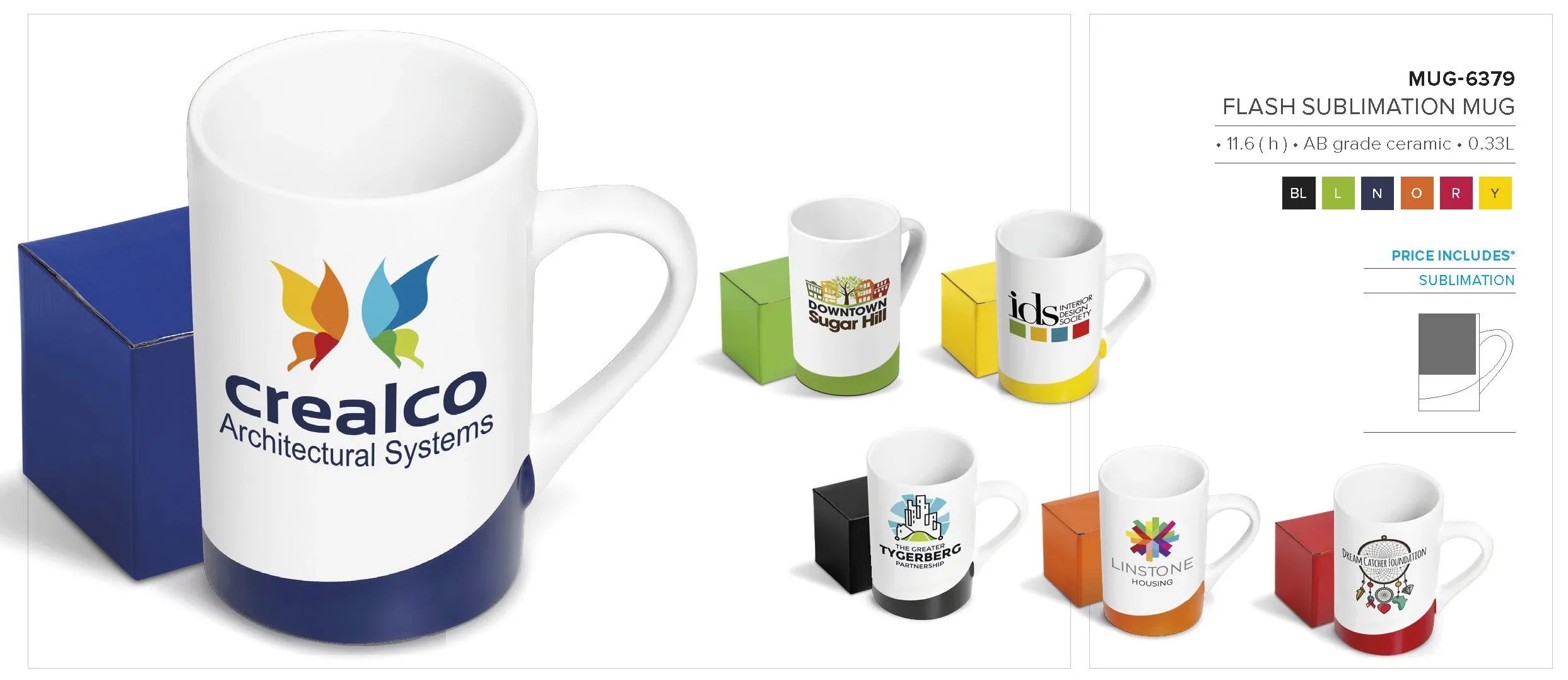 Flash Sublimation Mug - 330ml