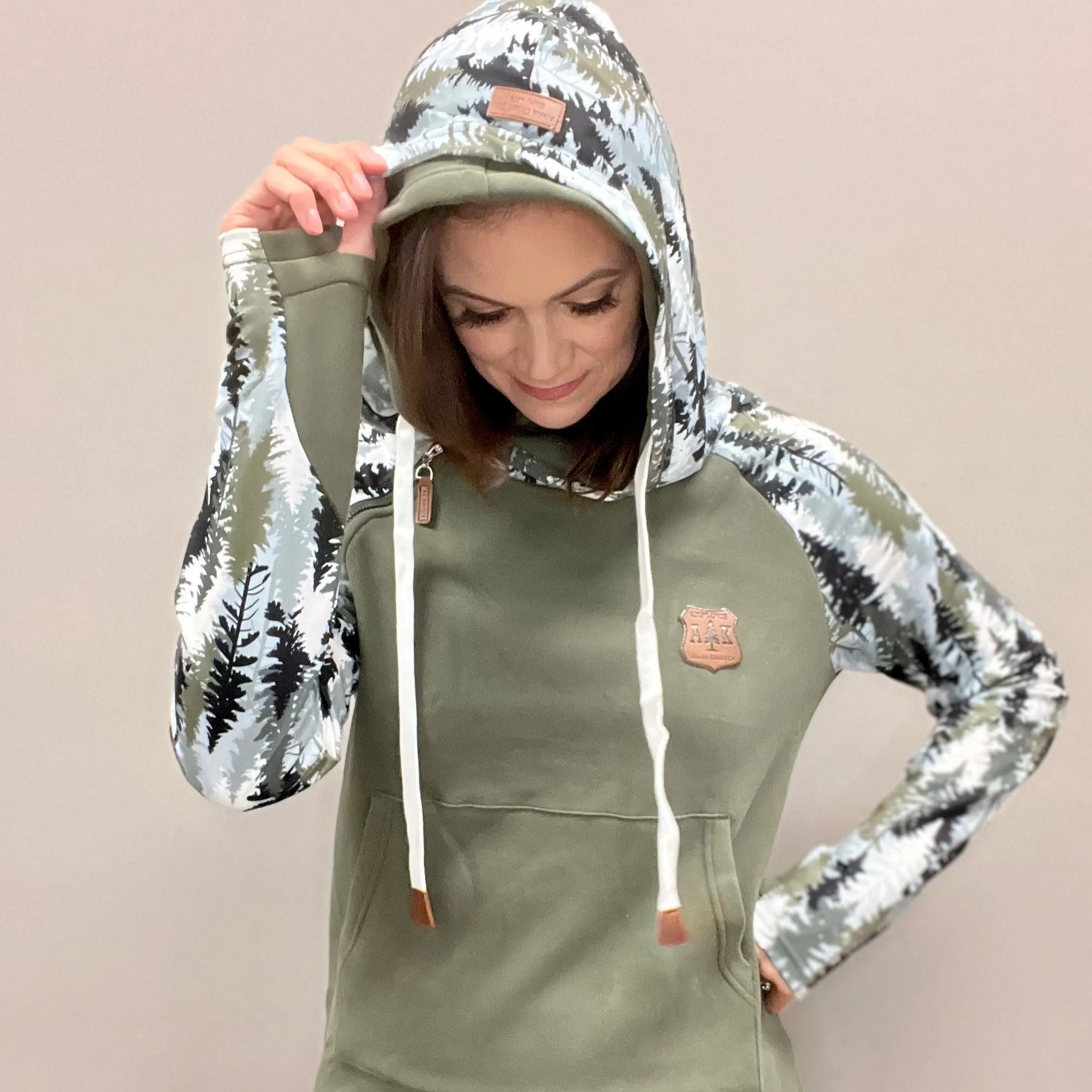 Forest Sleeve Hoodie