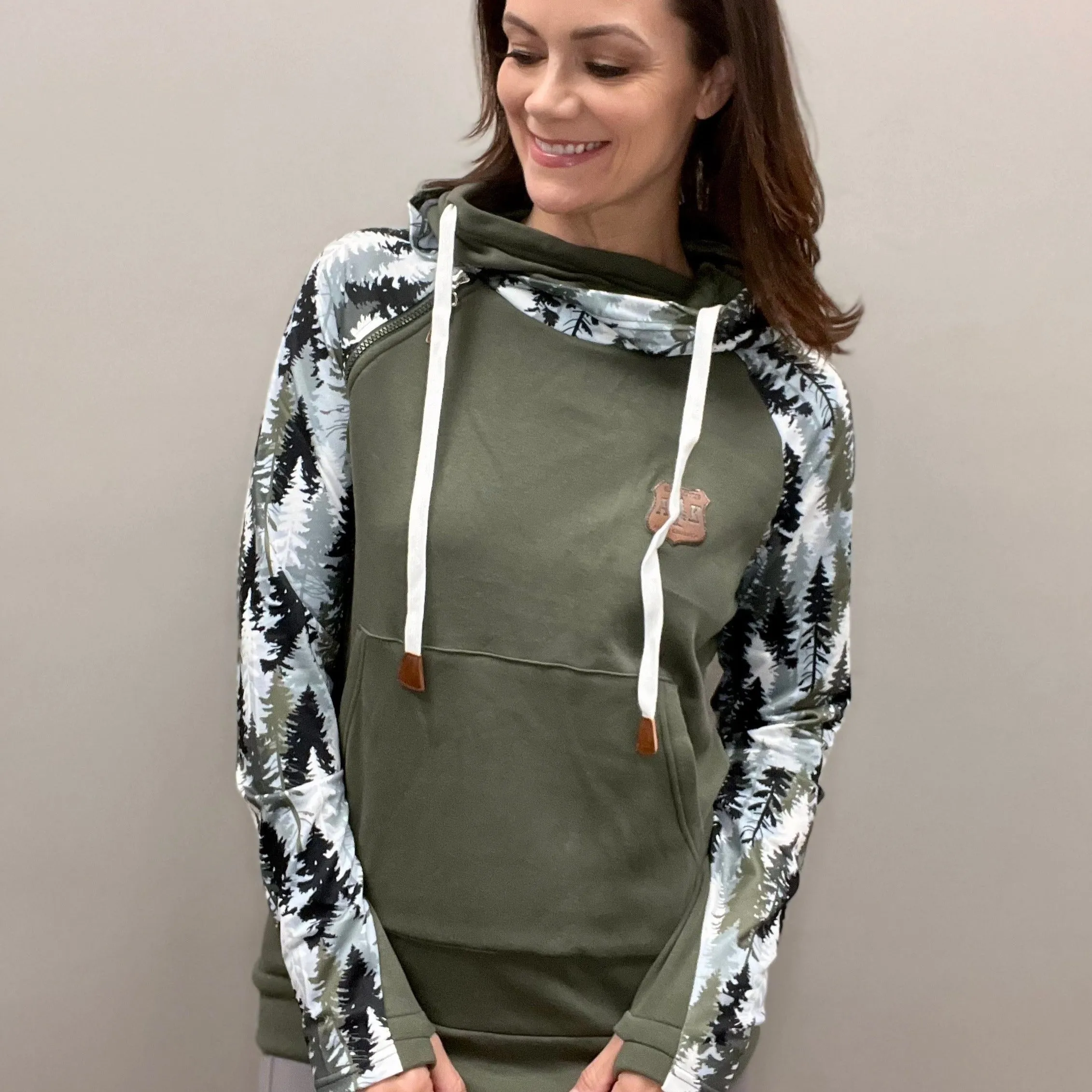 Forest Sleeve Hoodie