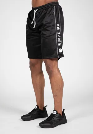 Functional Mesh Shorts - Black/White