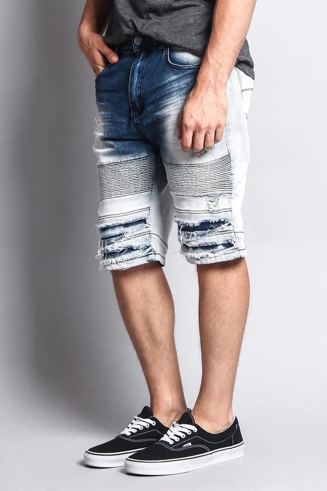 Gradation Wash Biker Shorts