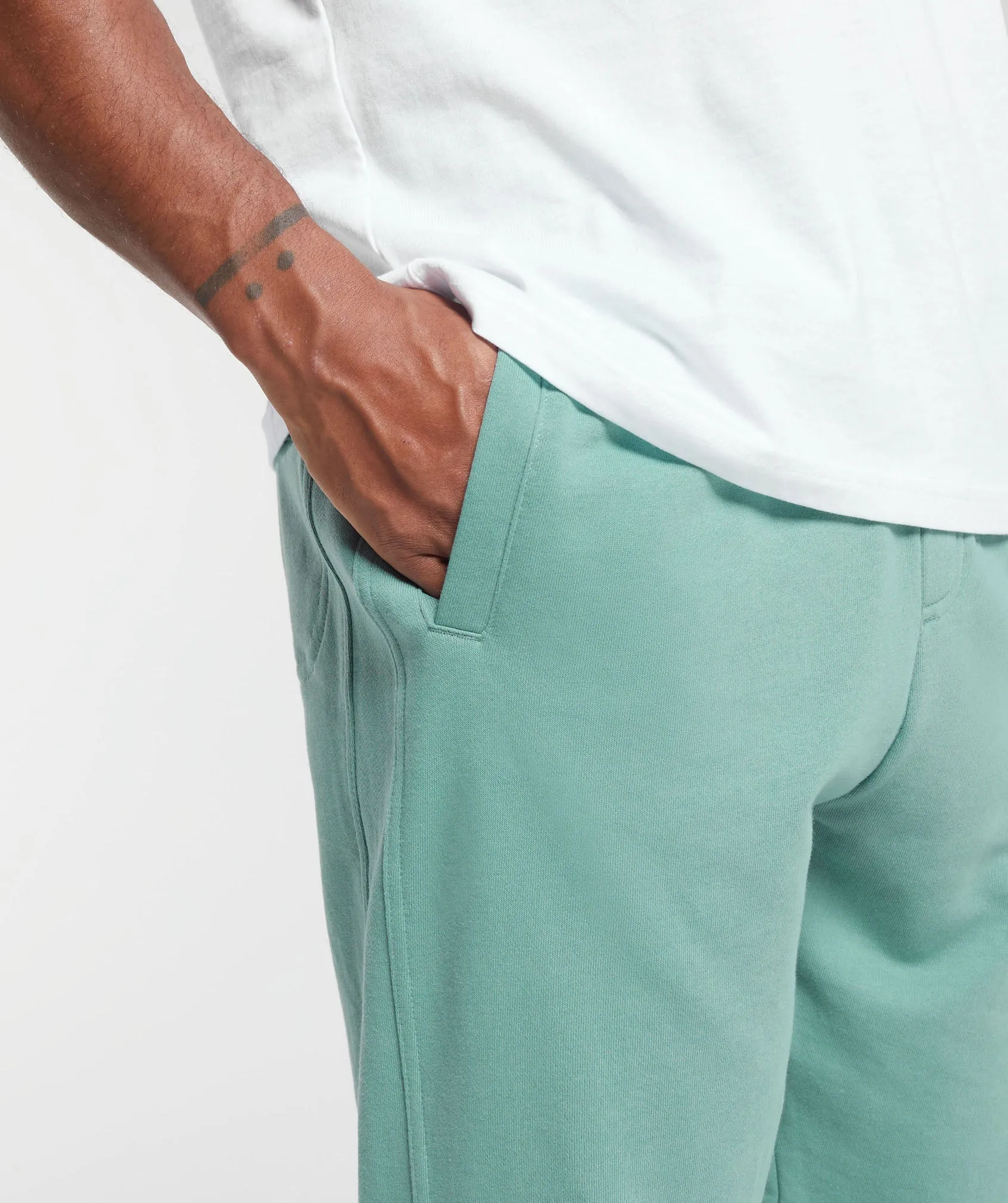 Gymshark Rest Day Essentials Joggers - Duck Egg Blue