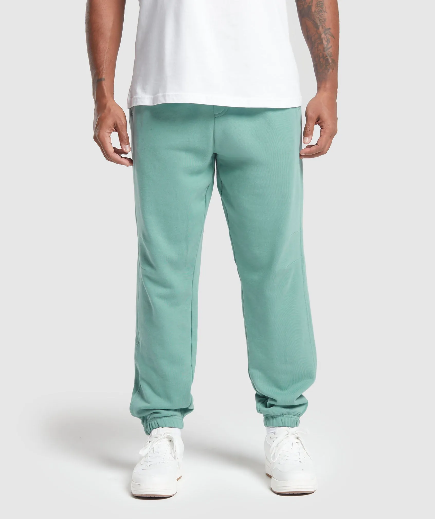 Gymshark Rest Day Essentials Joggers - Duck Egg Blue