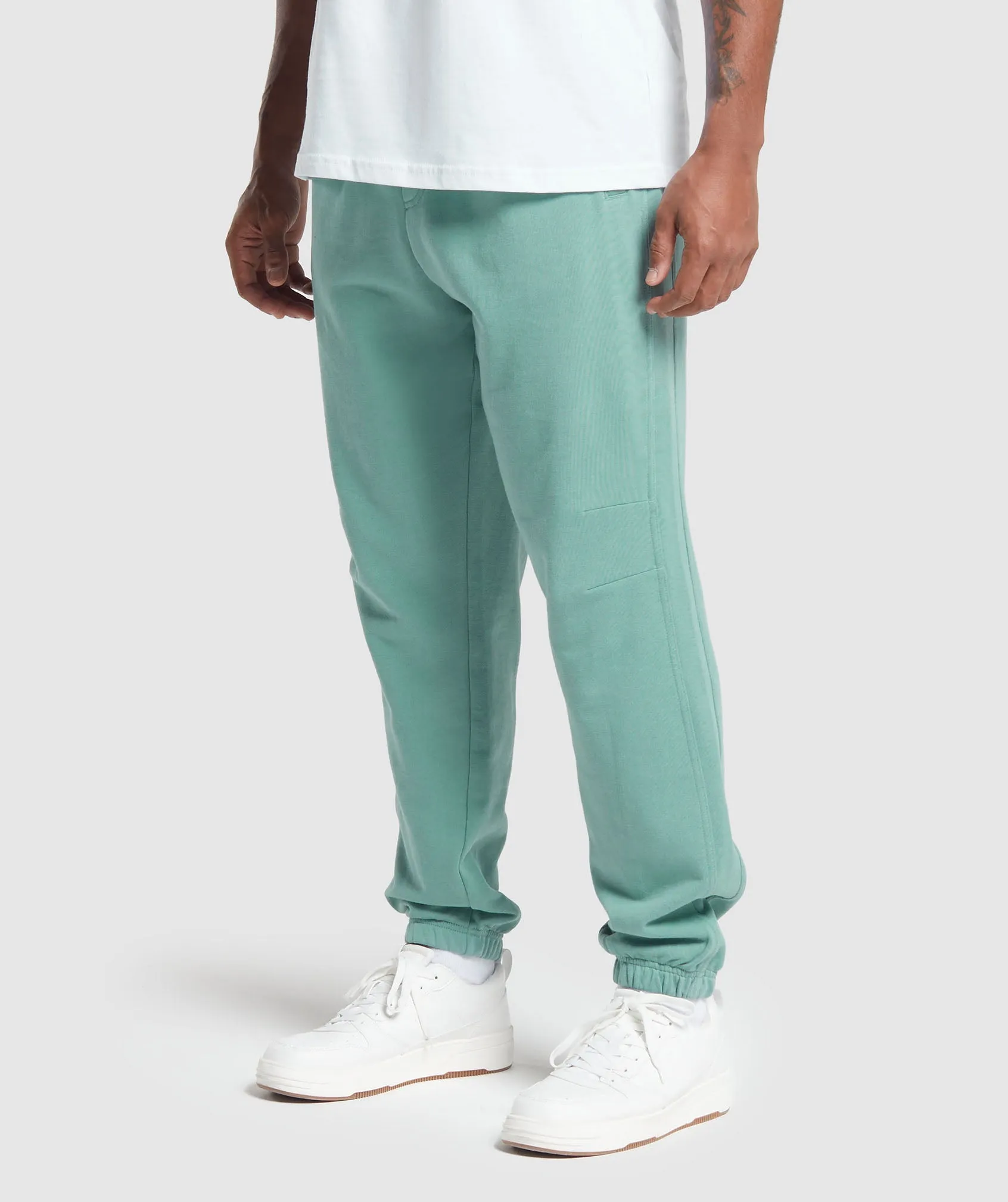 Gymshark Rest Day Essentials Joggers - Duck Egg Blue