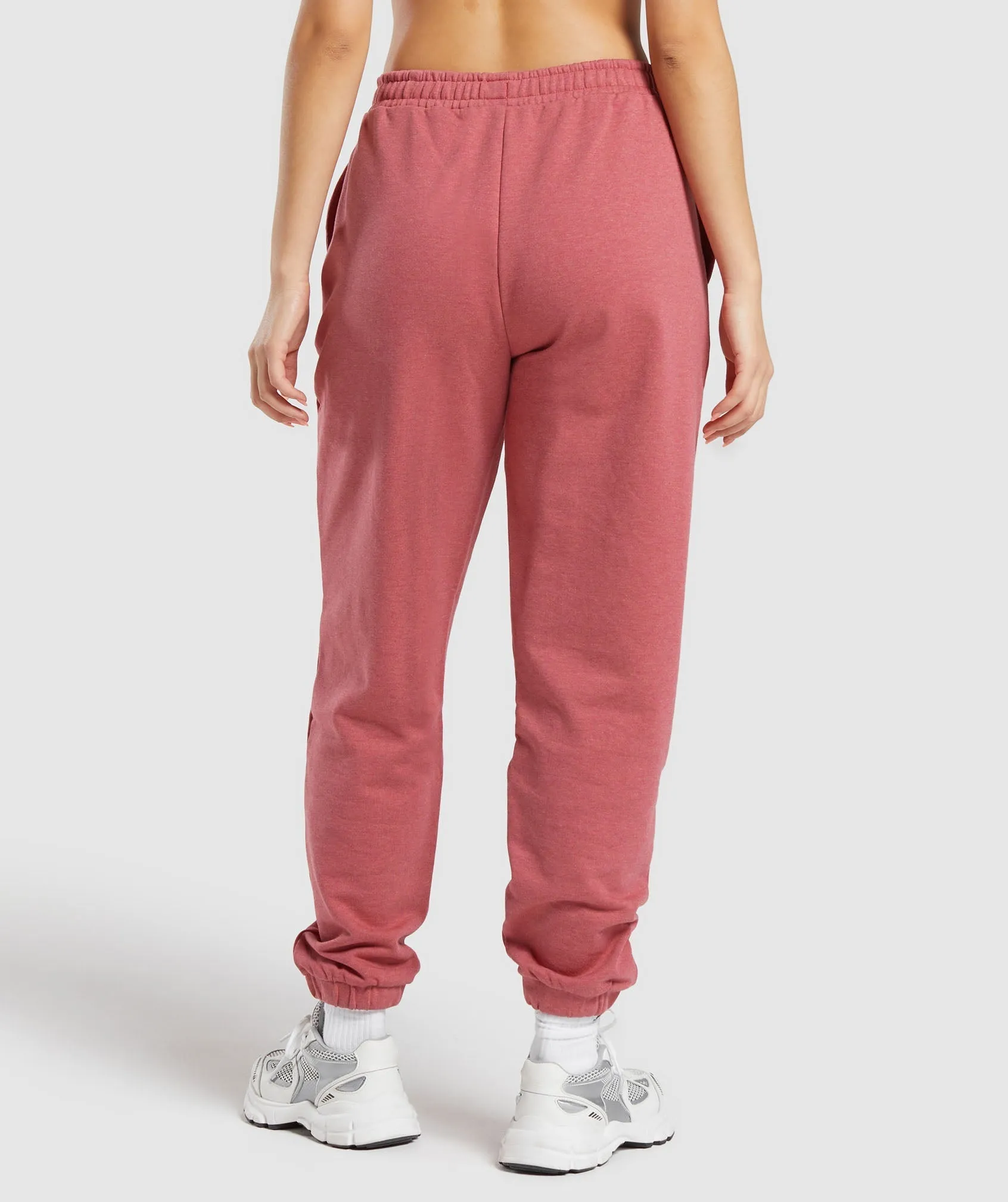 Gymshark Rest Day Sweats Joggers - Heritage Pink Marl