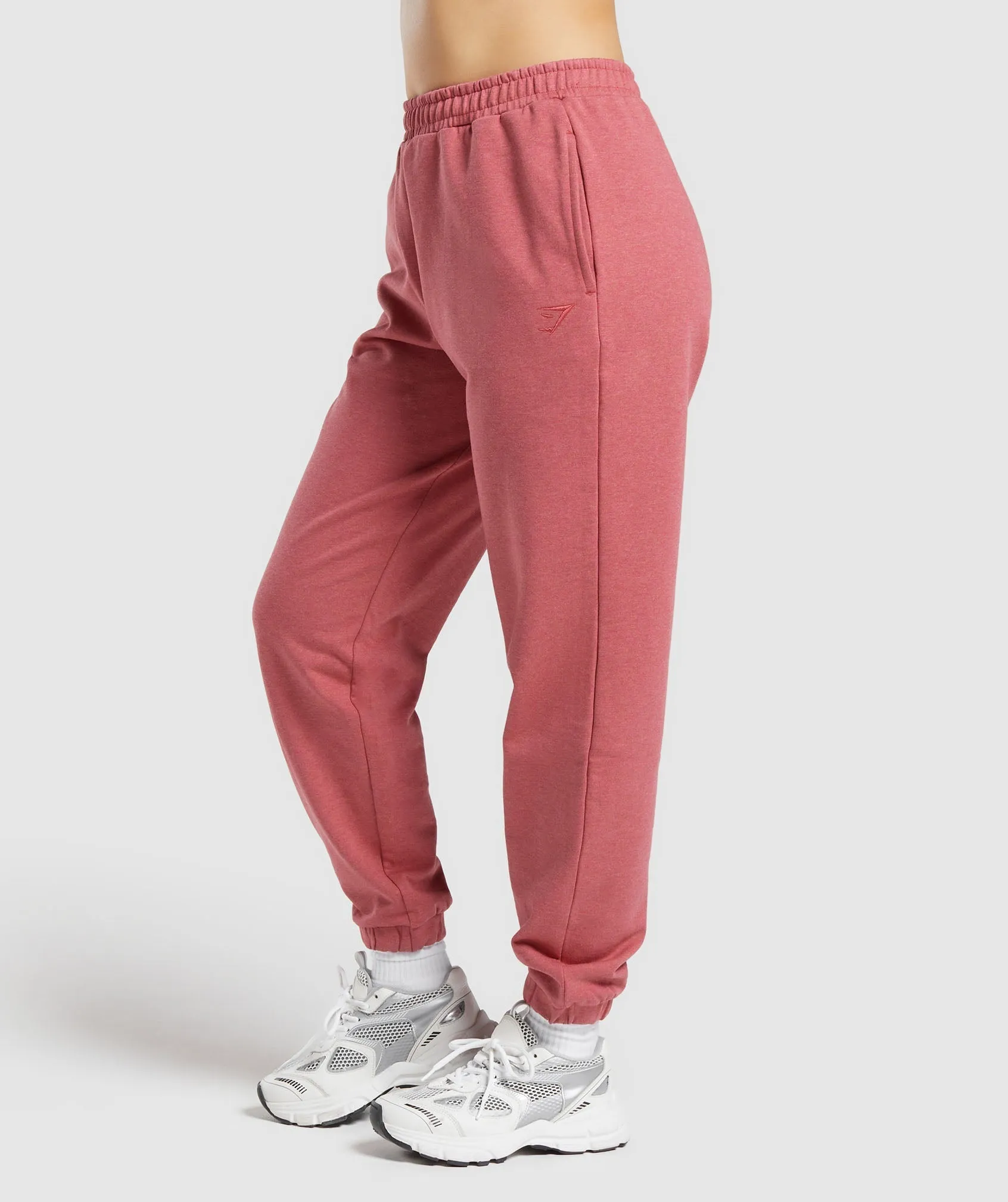 Gymshark Rest Day Sweats Joggers - Heritage Pink Marl