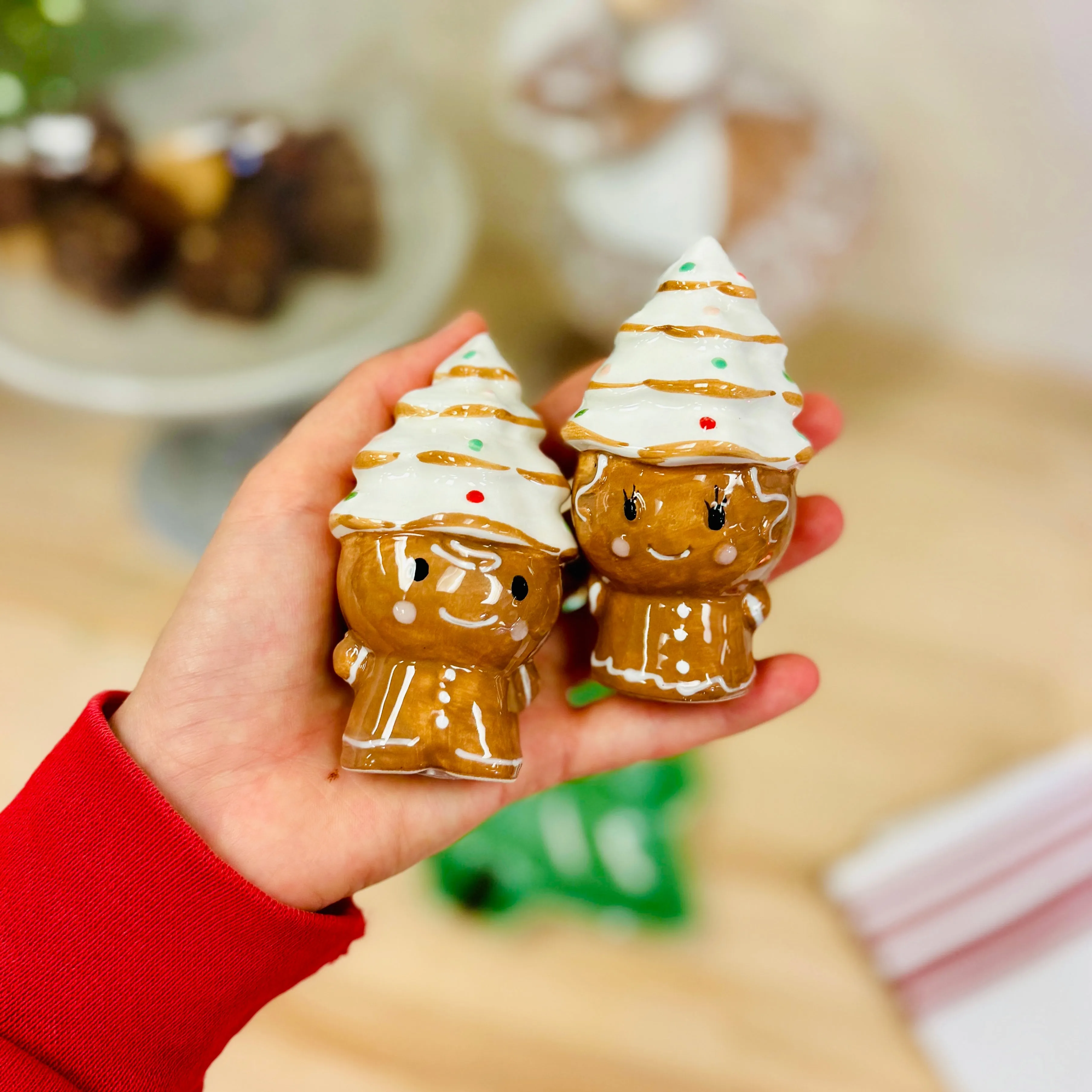 Holiday Salt and Pepper Shakers for Just Jill