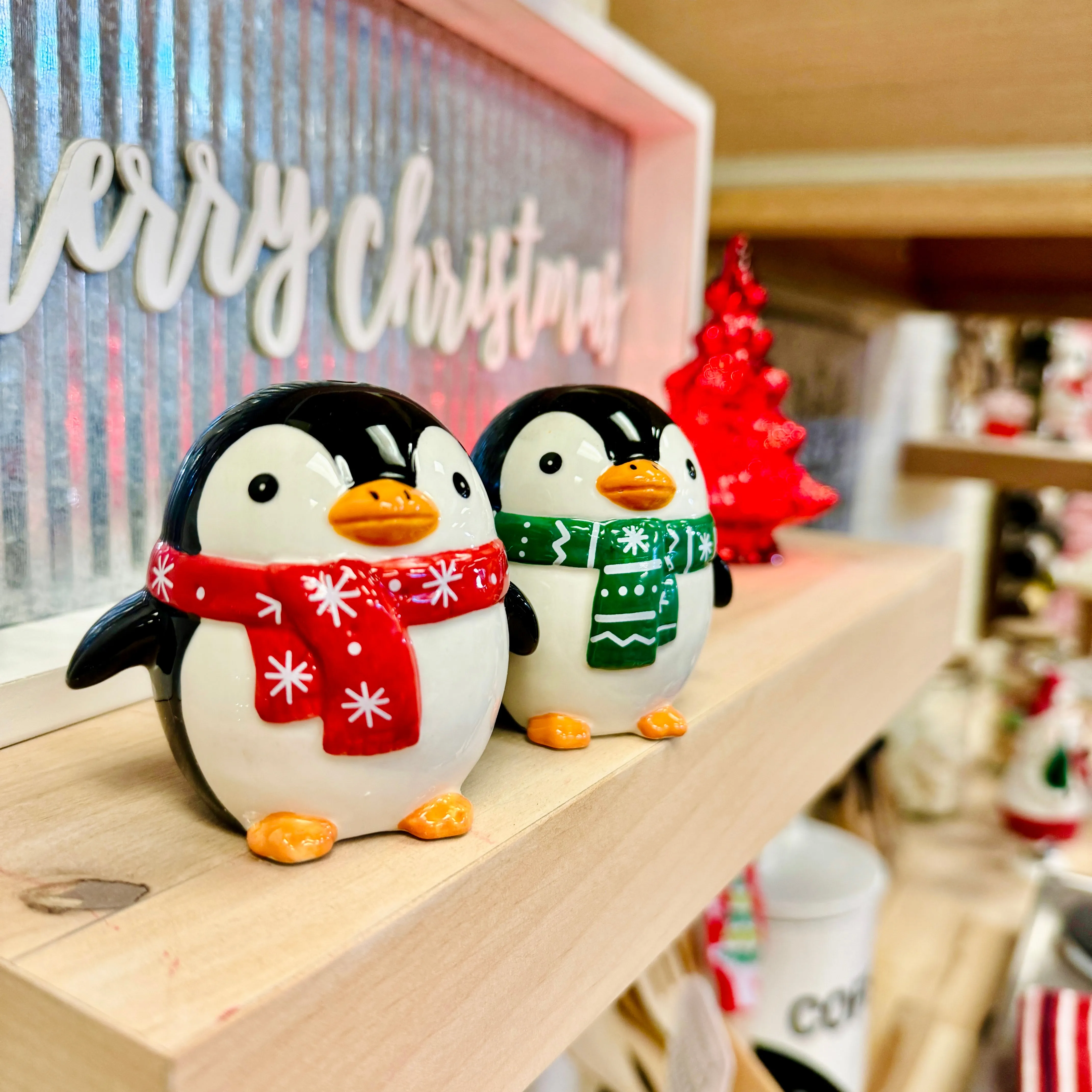 Holiday Salt and Pepper Shakers for Just Jill