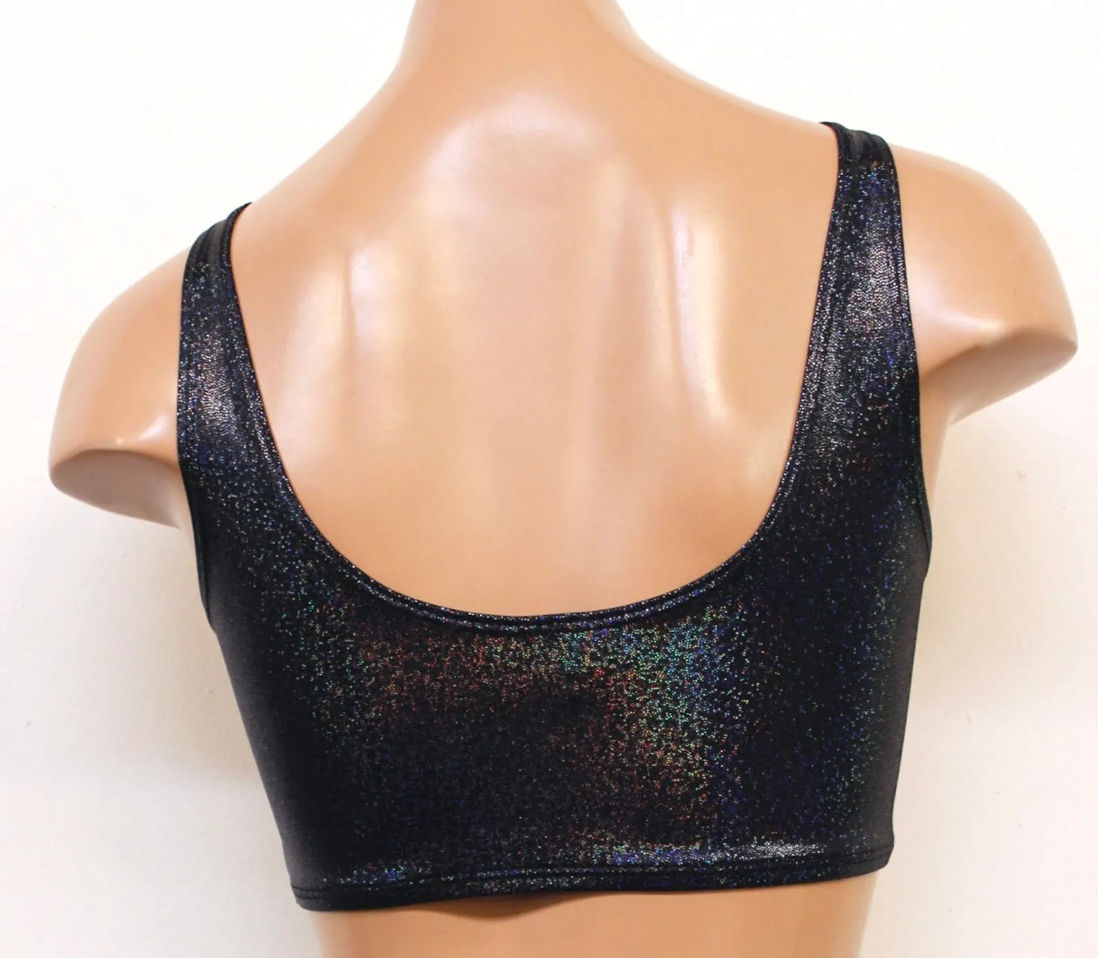 Hologram Mini Swim Tank in Gunmetal