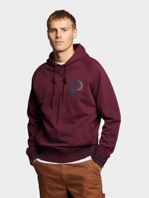 Winetasting Large P Bear Chest Print Hoodie - High-Quality Design