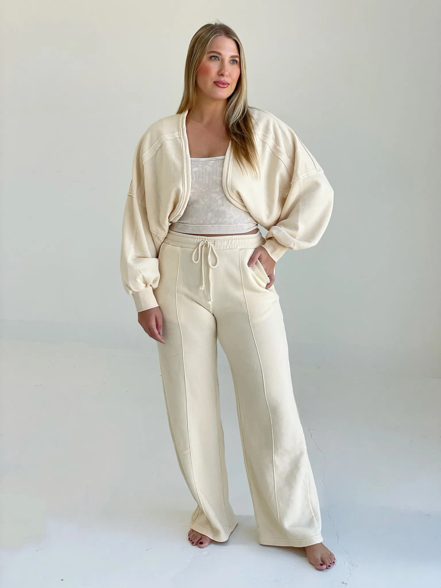 Lazy Tranquil Sweatpants - Alpaca