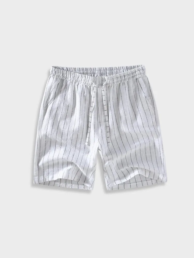 Light Striped Decarba Shorts