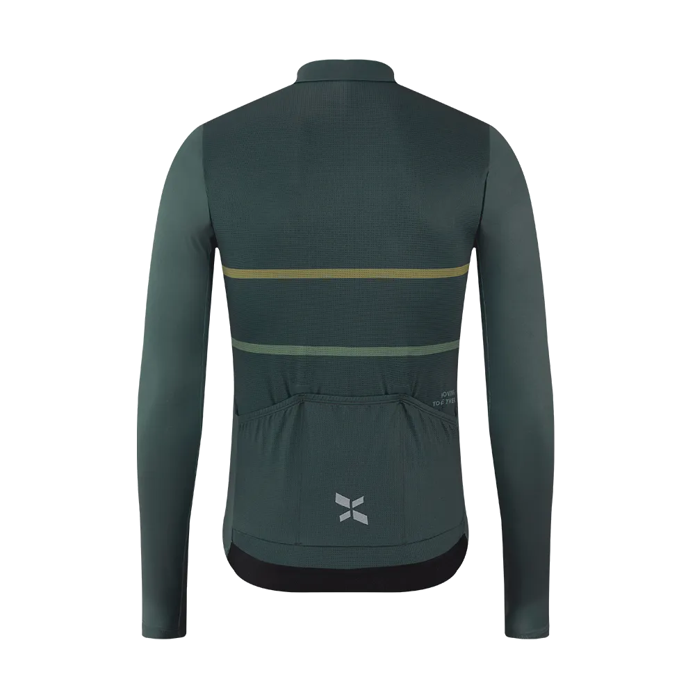 Men's Training LS Jersey A002-Dark Green